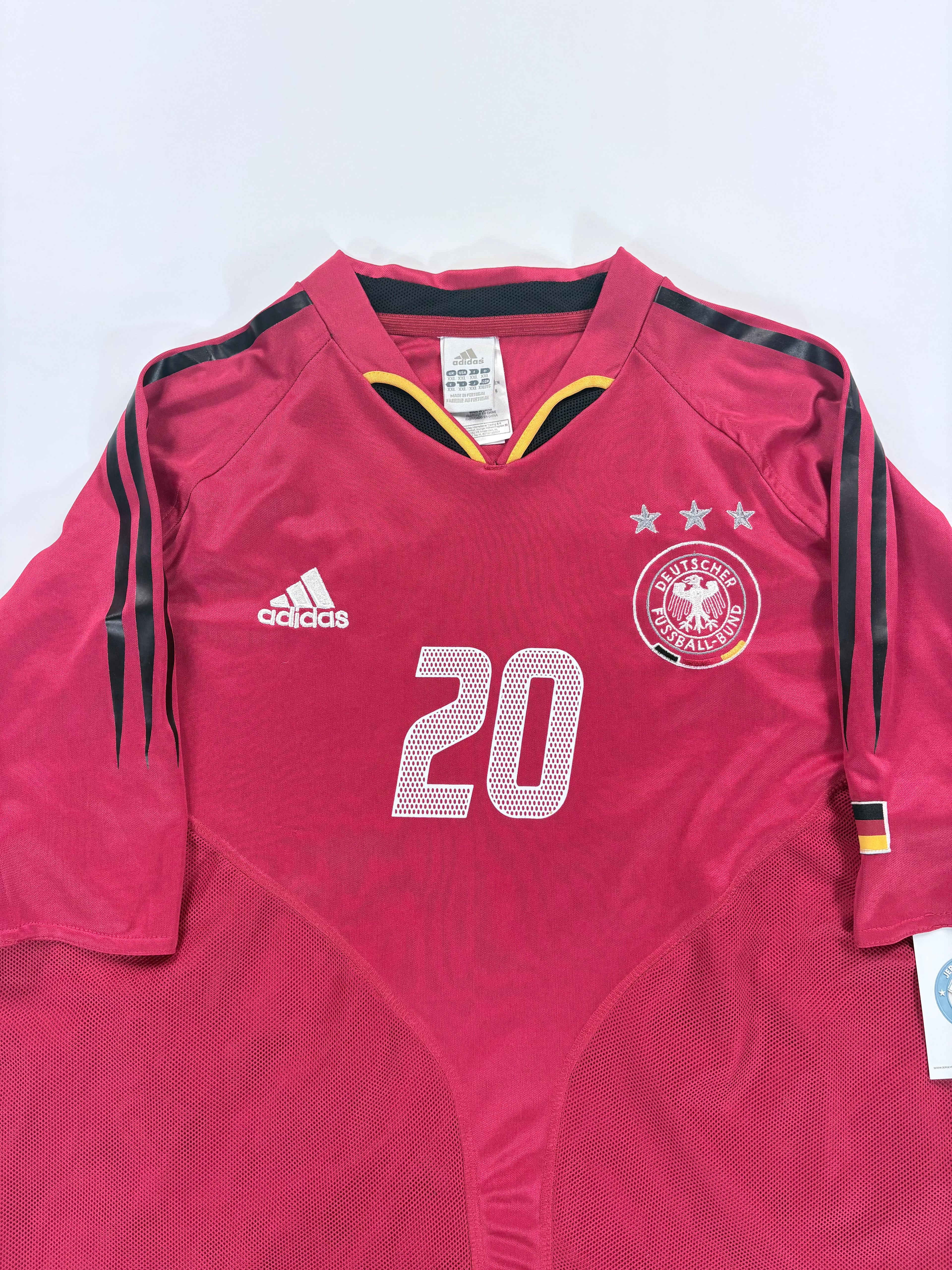 Deutschland 3. Trikot EM 2004 - #20 Podolski - XXL