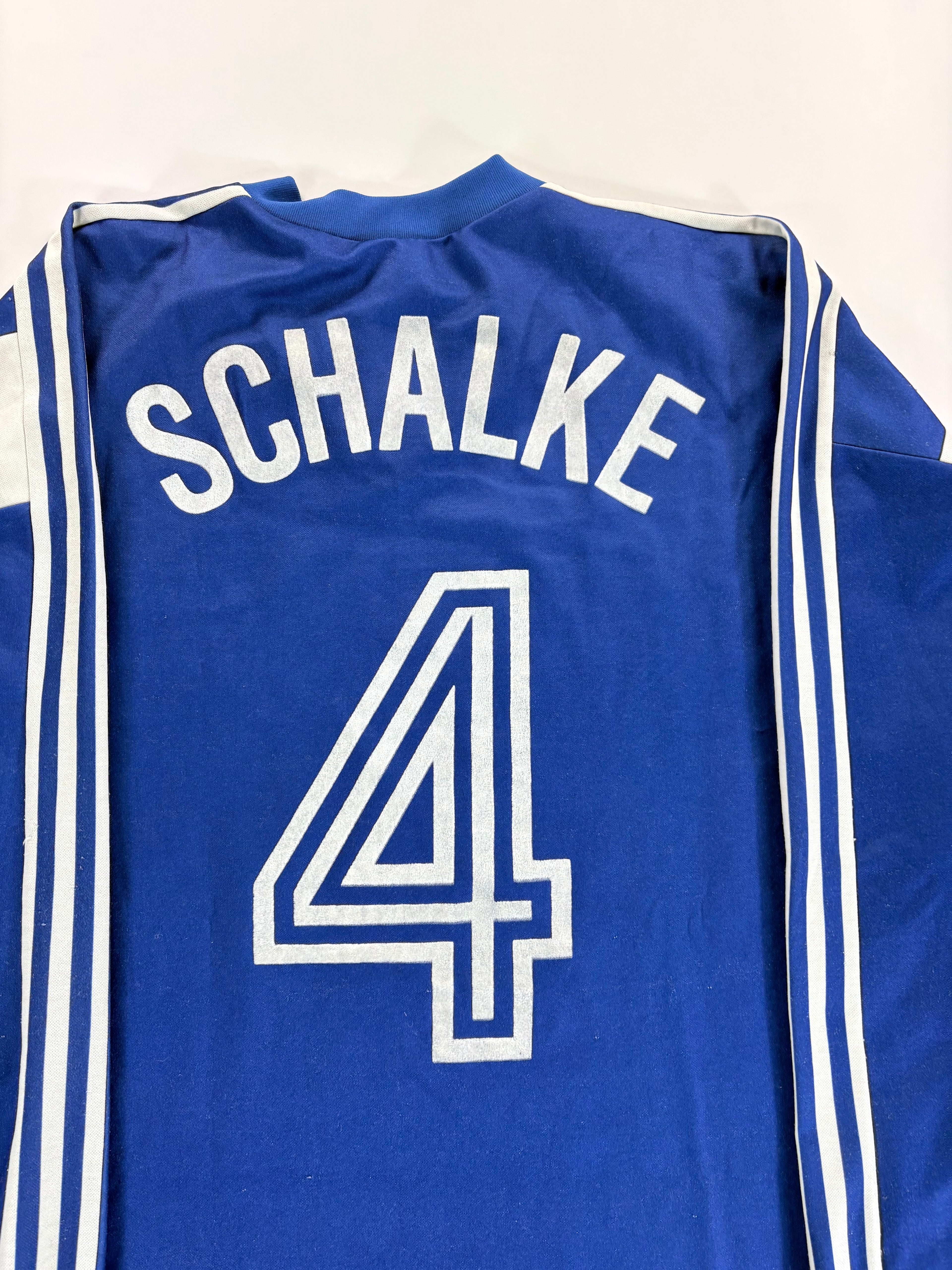Schalke 04 Heimtrikot 1991/1992 - #4 - XL