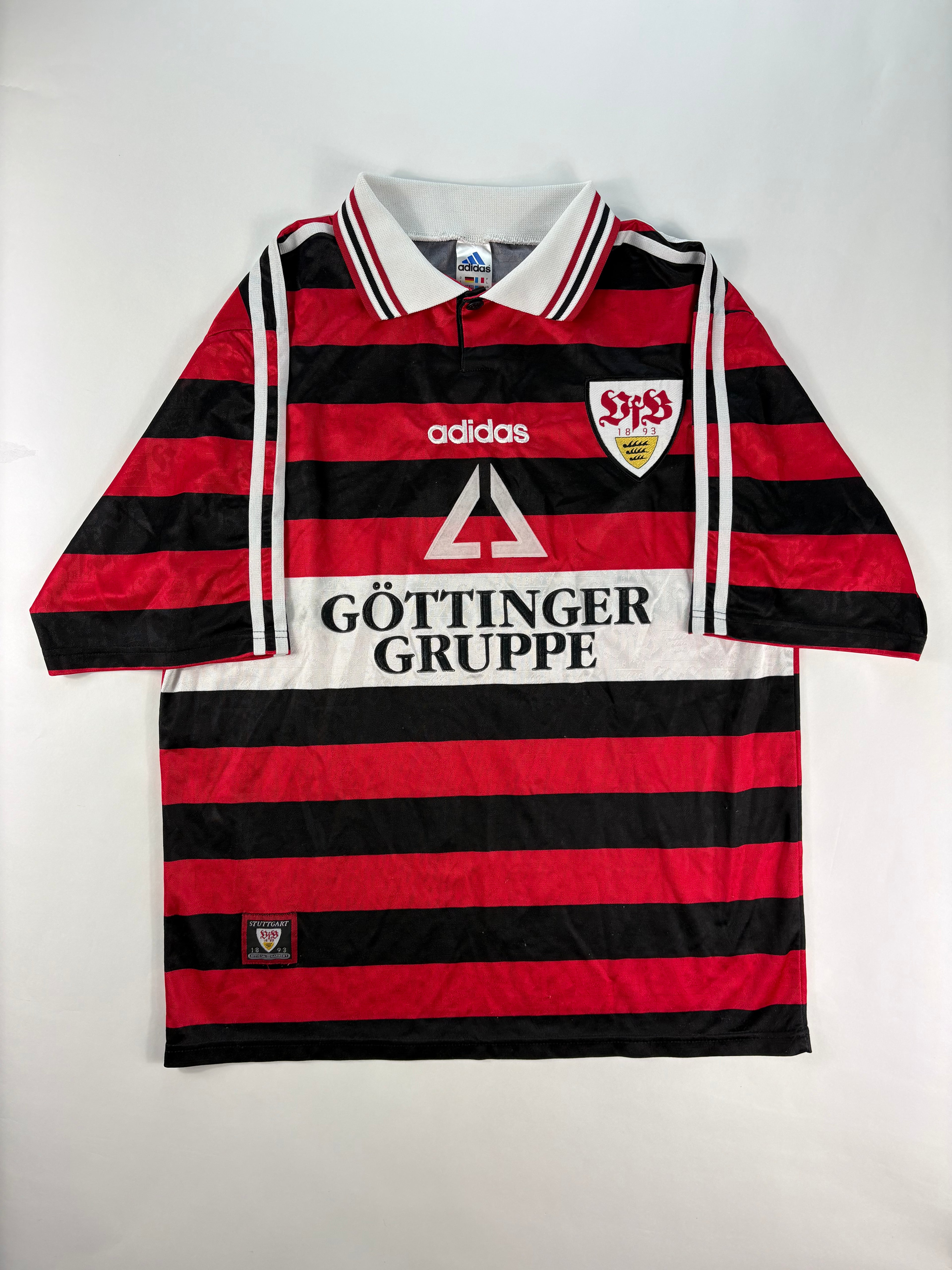 VfB Stuttgart Auswärtstrikot 1997/1998 - #10 Balakov - L