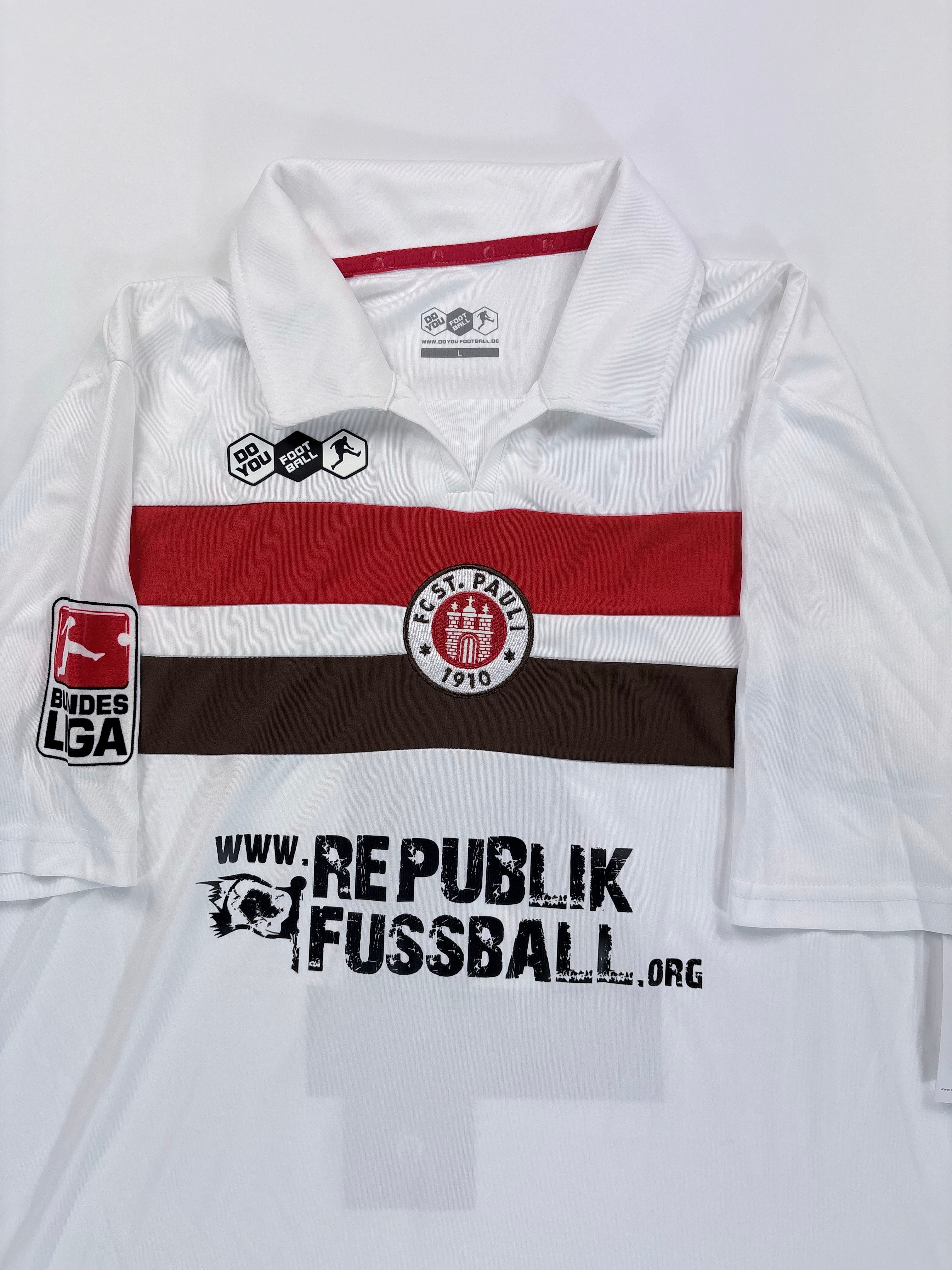 St. Pauli Auswärtstrikot 2009/2010 - #4 Morena - L - Matchworn