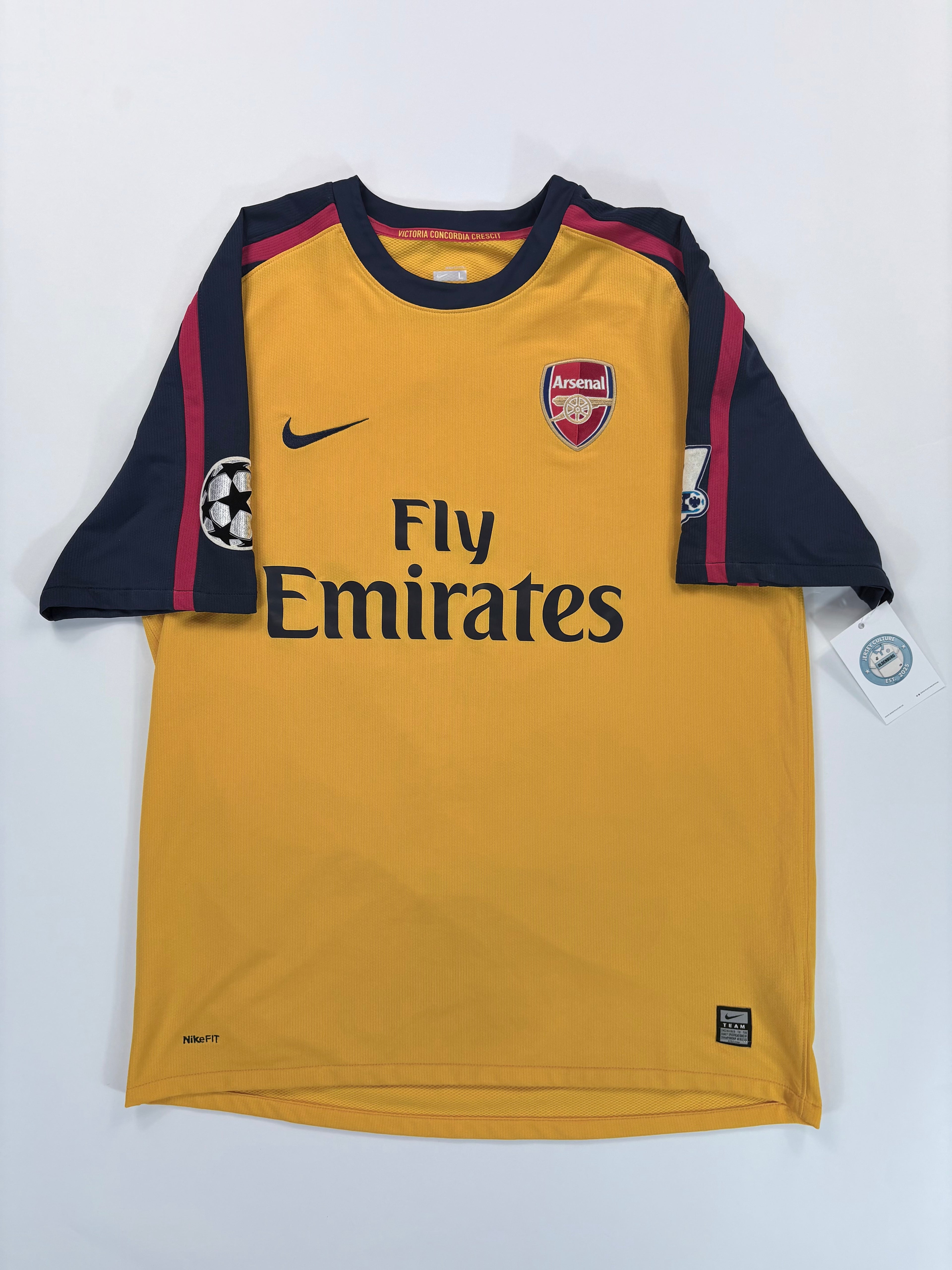 Arsenal Auswärtstrikot 2008/2009 - #25 Adebayor - L