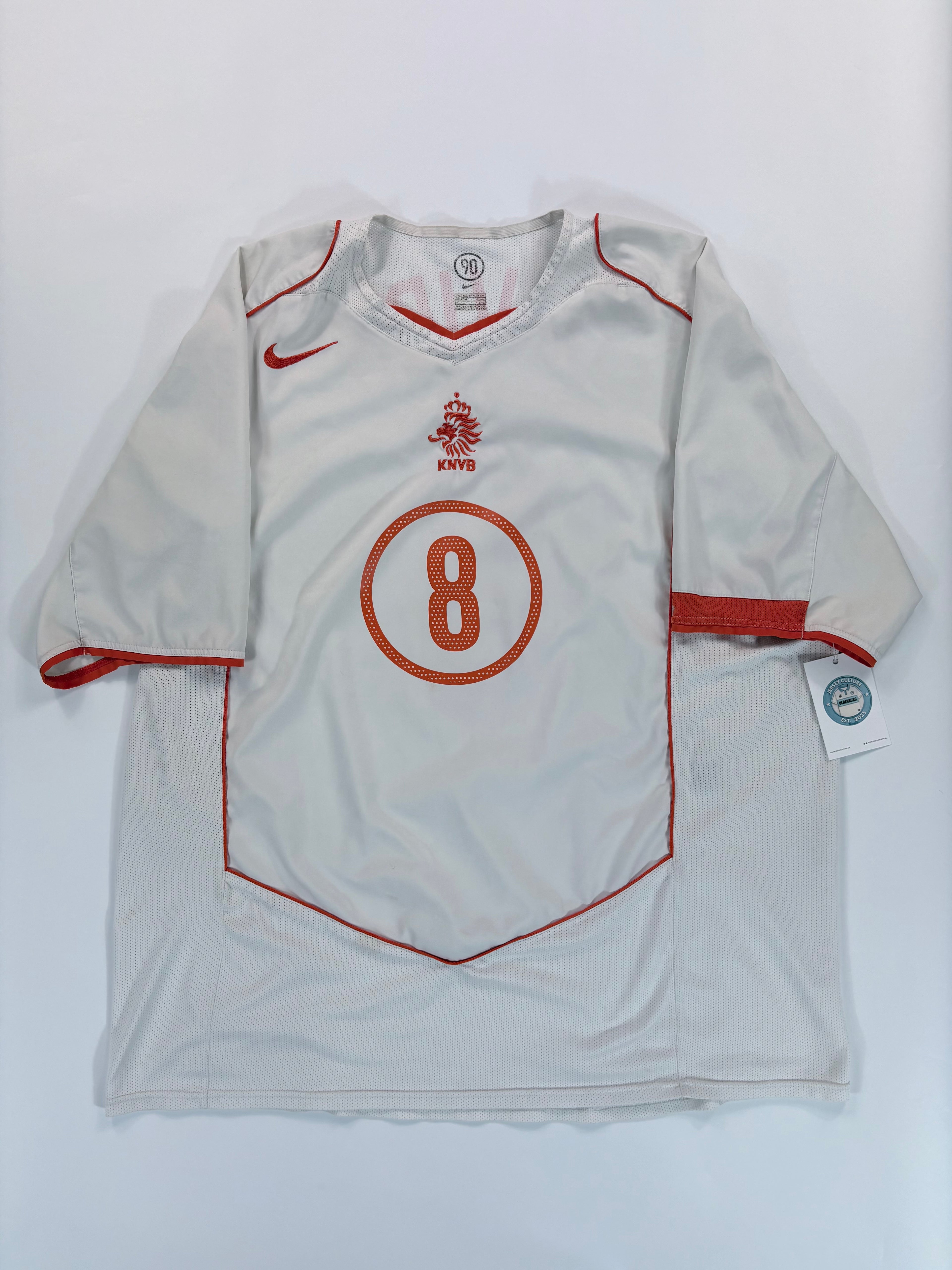 Niederlande Auswärtstrikot EM 2004 - #8 Davids - XXL