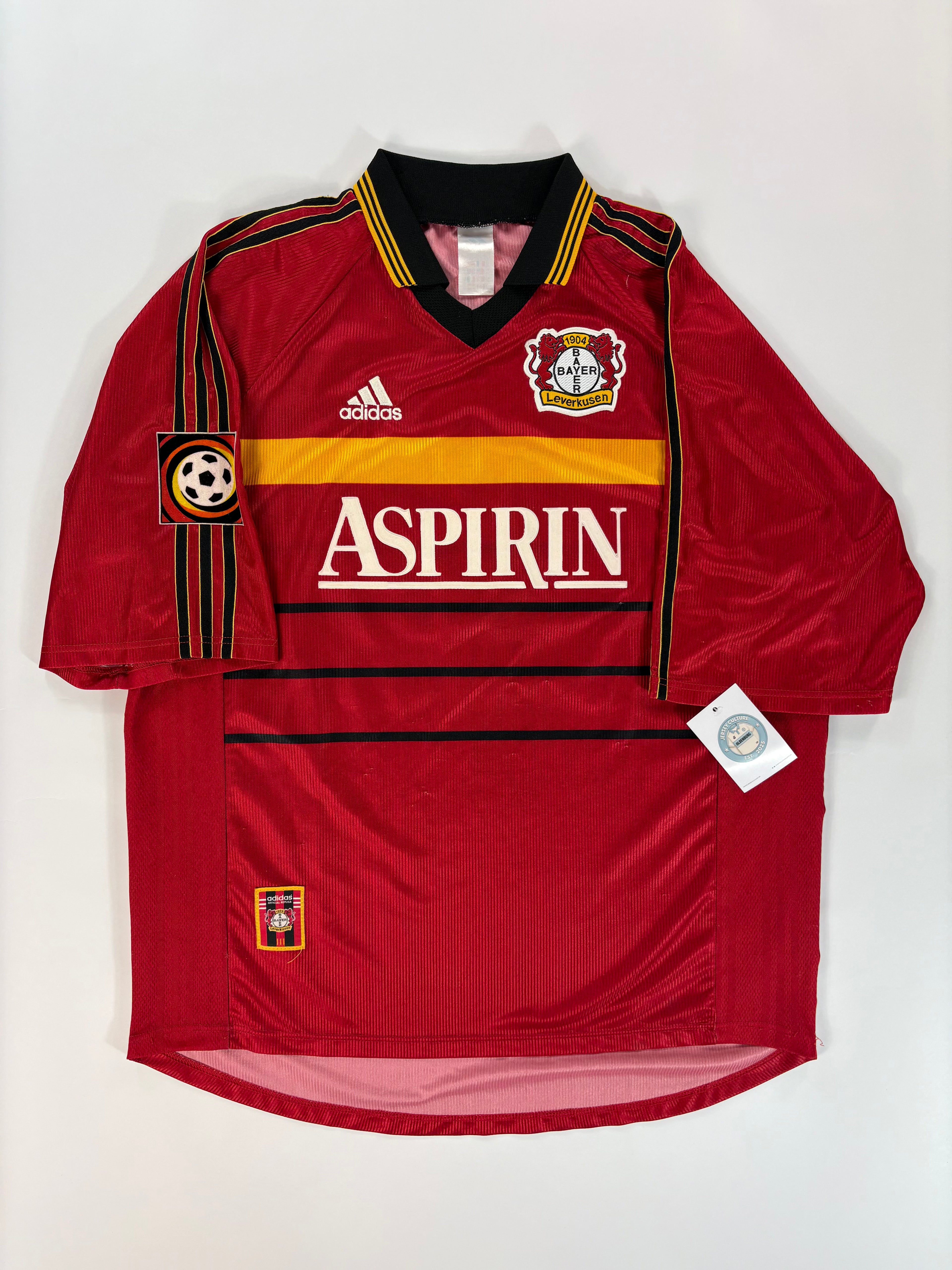 Bayer 04 Leverkusen Heimtrikot 1998/1999 - #22 Beinlich - XL