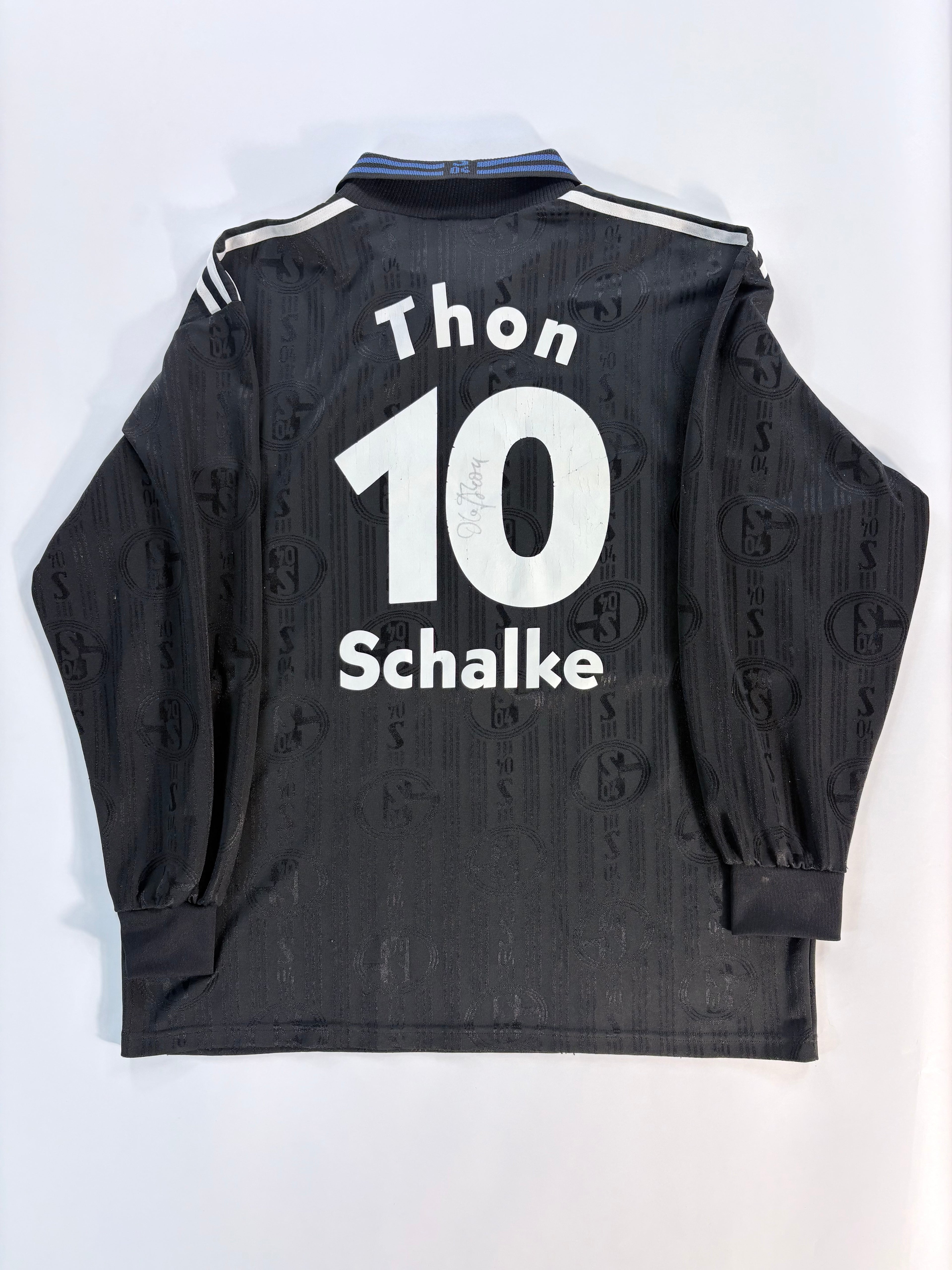 Schalke 04 3. Trikot 1998/1999 - #10 Thon - XL